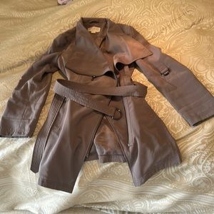 perfect condition michael kors rain coat